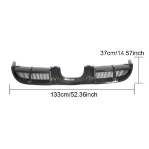 Cayman/ Boxster718 Carbon Fiber Rear Diffuser (J Style)