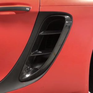 718 Carbon Fiber Side Air Vents (OEM Style)