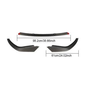 G20 3 Series Carbon Fiber Front Lip Spoiler (MP Style)