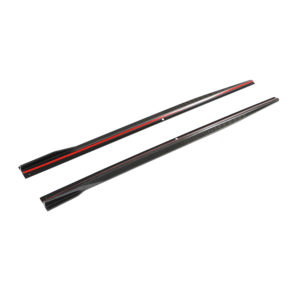 G20 3 Series Carbon Fiber Side Skirt Extensions (J Style)