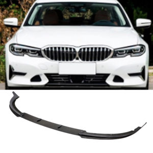 G20 3 Series Carbon Fiber Front Lip Spoiler (J Style) - for NON MSPORT Bumper ONLY