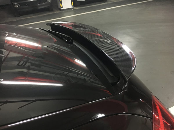 Porsche Panamera Carbon Fiber Rear Spoiler (Ducktail Style)